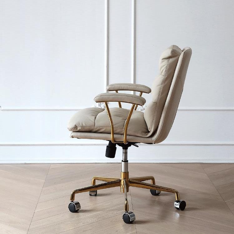 Leather Managers Chair Swivel Ergonomic Executive Chair for Office Clearhalo 'furn' 'furn_office_chair' 'Furniture' 'furniture_office_chair' 'Office Chairs' 'Office Furniture' 'office_chair' 1200x1200_e3f3d596-6af6-4925-baa8-c6d392fdff2a