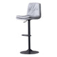 Contemporary Liftable Bar-stool PU Leather Bar Stool with Metal Legs Clearhalo 'Bar Furniture' 'Bar Stools' 'bar_stools' 'furn' 'furn_bar_stools' 'Furniture' 'furniture_bar_stools' 'Kitchen & Dining Furniture' 1200x1200_e3f3f204-6cd2-48fe-b4a6-f60e8fdc2fb4