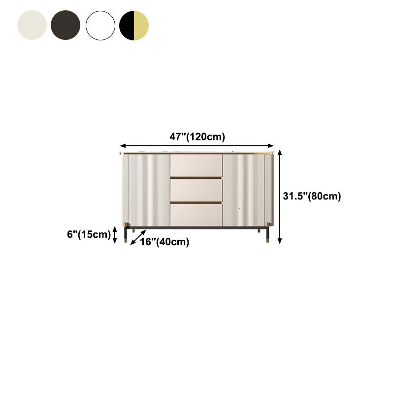 Sideboard Sideboard Glam Sideboard con porta e cassetto per soggiorno