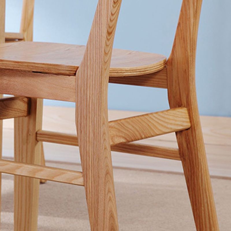 Contemporary Open Back Dining Side Chairs Wood Side Dining Chairs (Set of 2) Clearhalo ' kitchen&dining_furn' 'Dining Chairs' 'Dining Tables & Seating' 'dining_chair' 'furn' 'furn_dining_chair' 'Furniture' 'furniture_dining_chair' 'Kitchen & Dining Furniture' 'kitchen' 1200x1200_e3f4cac4-794c-4eea-a96c-b5bffd5f20f7