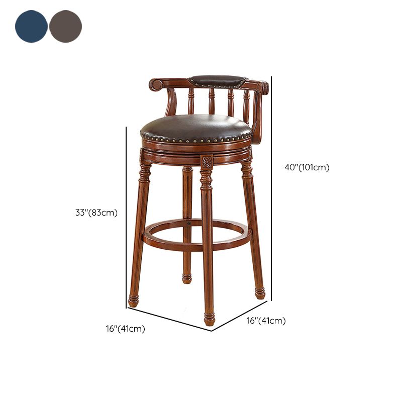 Mesa de Pub moderna de madera maciza de 1/3 piezas, mesa redonda para mostrador