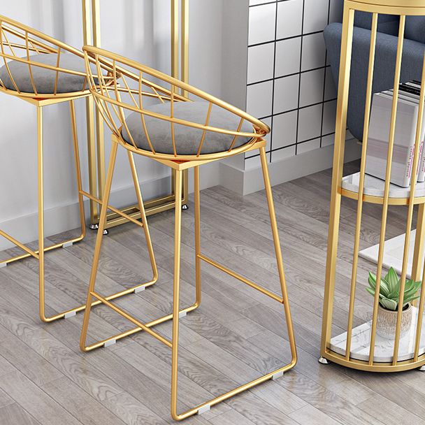 Glam Marble Table with Oval Table Top Gold Double Pedestal Table with 42-inch Height Clearhalo 'Bar Furniture' 'Bar Tables' 'bar_tables' 'furn' 'furn_bar_tables' 'Furniture' 'furniture_bar_tables' 'Kitchen & Dining Furniture' 1200x1200_e3fa0667-fb4c-453b-8373-442dc8eb6cf6