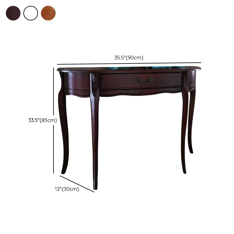 33,46 "TABELLA DI LEGNO STRASSITA TALLA TABELLA ACCENTO 1-DADER PER HALL