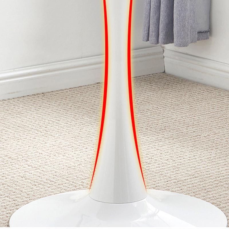 Modern Manufactured Wood Tulip Table Matte Finish Round Dining Table Clearhalo 'Dining Tables & Seating' 'Dining Tables' 'dining_table' 'furn' 'furn_dining_table' 'Furniture' 'furniture_dining_table' 'Kitchen & Dining Furniture' 'kitchen' 'kitchen_dining_table' 1200x1200_e3fc49a2-76eb-4413-8529-4104ad50d3de