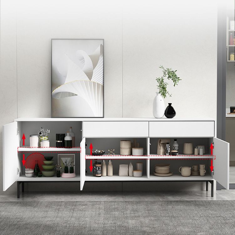 Hölzerne Rechteck Sideboardschrank moderne Küche Sideboard für Zuhause