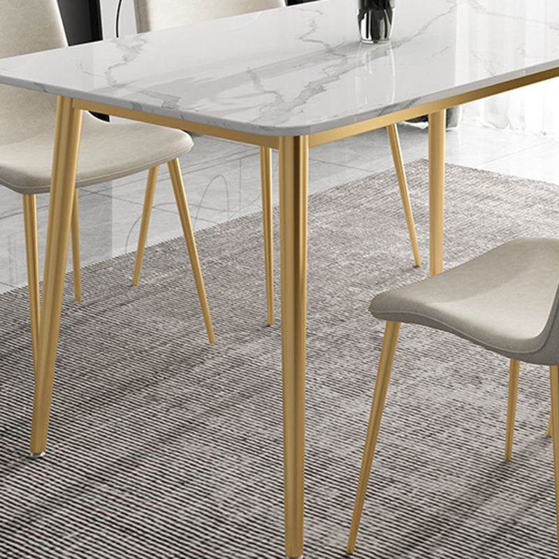 Ensemble de table de cuillère de restauration blanc glam blanc