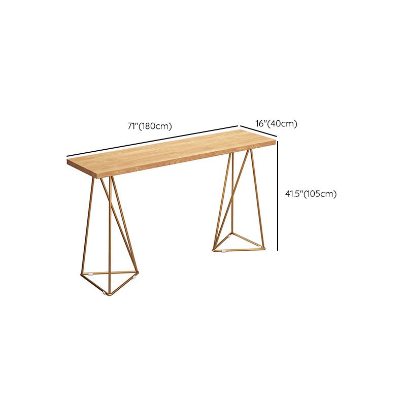 Glam Bar-height Table 41.3-inch Height Table for Living Room Clearhalo 'Bar Furniture' 'Bar Tables' 'bar_tables' 'furn' 'furn_bar_tables' 'Furniture' 'Kitchen & Dining Furniture' 1200x1200_e3ff8a6a-6c54-4a07-969f-742b6d64c962
