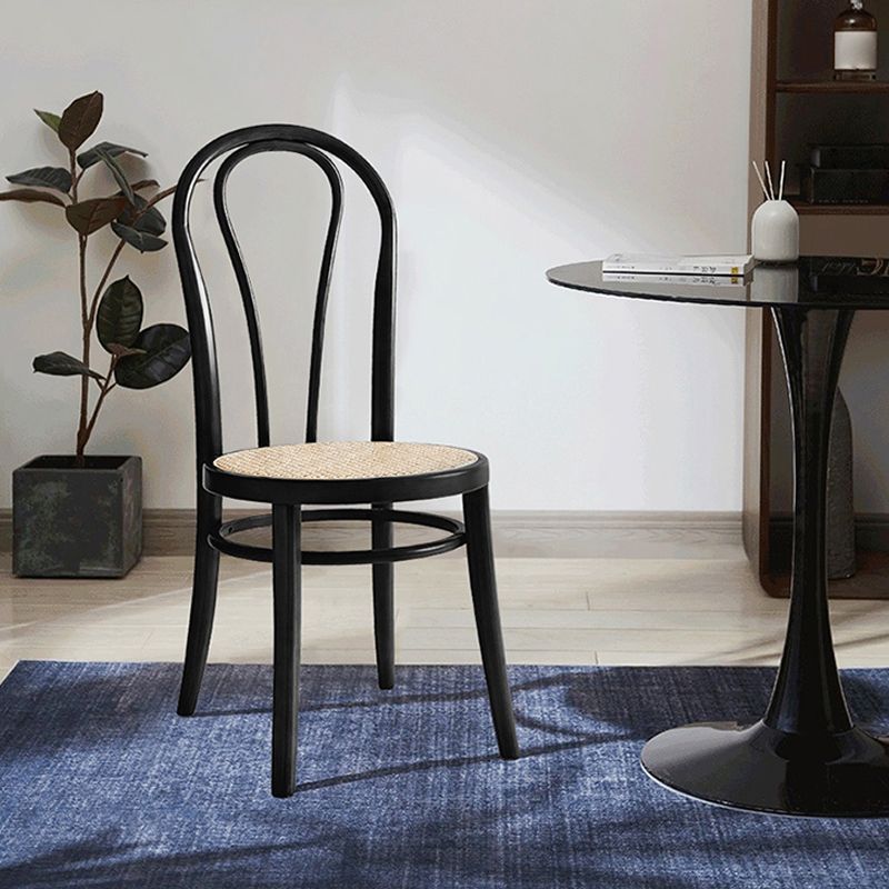 Solid Wood Dining Accent Chair Traditional Dining Room Chair Clearhalo 'Dining Chairs' 'Dining Tables & Seating' 'dining_chair' 'furn' 'furn_dining_chair' 'Furniture' 'Kitchen & Dining Furniture' 1200x1200_e3ffdffb-c041-465b-894a-8ddc257fcbcd