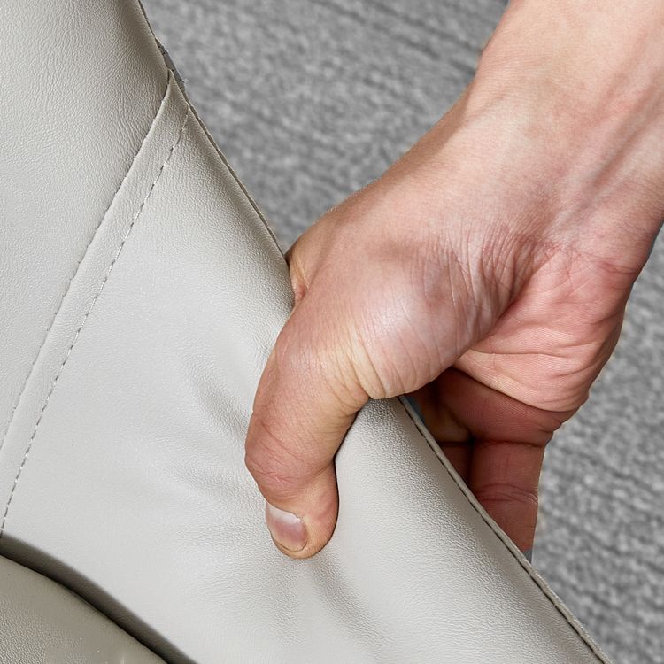 Contemporary Leather Dining Chairs Upholstered Arm Chair with Metal Legs for Restaurant Clearhalo ' kitchen&dining_furn' 'Dining Chairs' 'Dining Tables & Seating' 'dining_chair' 'furn' 'furn_dining_chair' 'Furniture' 'furniture_dining_chair' 'Kitchen & Dining Furniture' 'kitchen' 1200x1200_e40134fb-4360-482a-9cb9-8661ba01d2b0