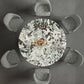 Glam Round Marble Top Dining Table with Metal Pedestal Base for Home Clearhalo 'Dining Tables & Seating' 'Dining Tables' 'dining_table' 'furn' 'furn_dining_table' 'Furniture' 'Kitchen & Dining Furniture' 1200x1200_e40187ad-4aaf-4e3c-a179-16750bc72cbe
