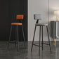 Scandinavian Matte Finish Velvet Counter Stool Footrest Home Barstool Clearhalo 'Bar Furniture' 'Bar Stools' 'bar_stools' 'furn' 'furn_bar_stools' 'Furniture' 'furniture_bar_stools' 'Kitchen & Dining Furniture' 1200x1200_e4029345-ce57-443b-aac8-49b4547c0329