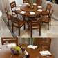 Solid Wood Dining Table Convertible Dining Table for Kitchen Room