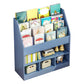 Scandinavian Style Bookshelf Engineer Wood Bookcase for Office