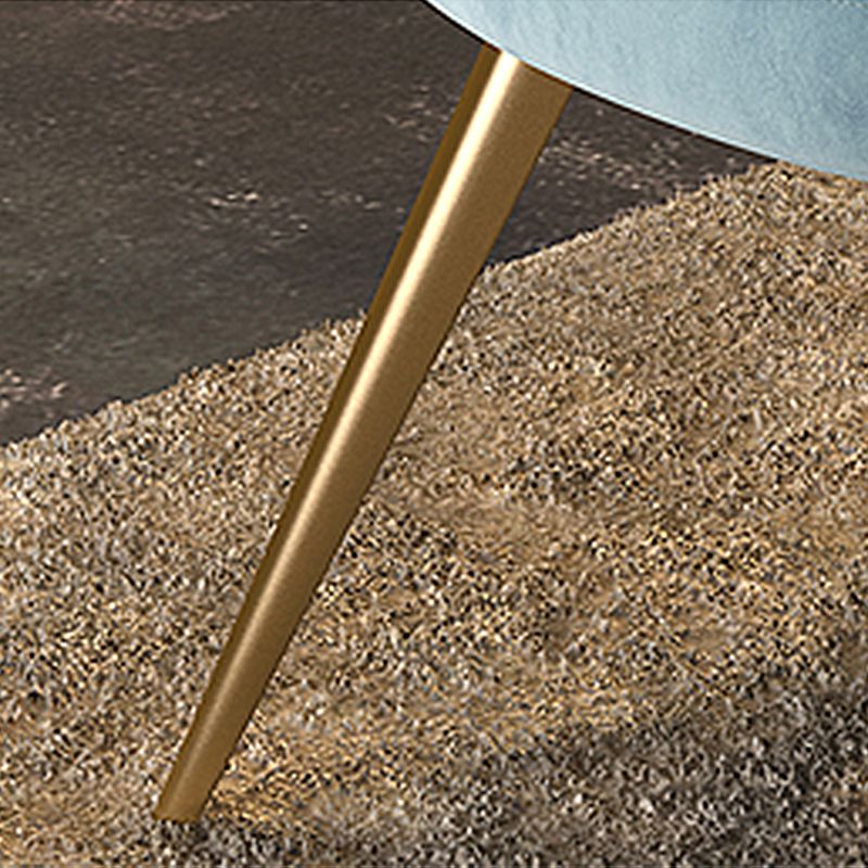 Contemporary Style Metal Dining Chair Dining Wingback Side Chair for Kitchen Clearhalo ' kitchen&dining_furn' 'Dining Chairs' 'Dining Tables & Seating' 'dining_chair' 'furn' 'furn_dining_chair' 'Furniture' 'furniture_dining_chair' 'Kitchen & Dining Furniture' 'kitchen' 1200x1200_e406b43a-38cb-4fa2-a678-a3aed9839a87