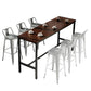 Modern Bar Height Table Solid Wood Bistro Bar Table for Patio Use Clearhalo 'Bar Furniture' 'Bar Tables' 'bar_tables' 'furn' 'furn_bar_tables' 'Furniture' 'Kitchen & Dining Furniture' 1200x1200_e4086a57-78bd-4116-97d8-249ace0620ef