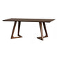 Modern Style Rectangle Dinner Table Solid Wood Double Pedestal Base Table for Home Use Clearhalo ' dining_table' 'Dining Tables & Seating' 'Dining Tables' 'furn' 'furn_dining_table' 'Furniture' 'furniture_dining_table' 'Kitchen & Dining Furniture' 'kitchen&dining_furn' 'kitchen' 'kitchen_dining_table' 1200x1200_e4089778-98ad-427b-be3e-b0d5dd6c536c