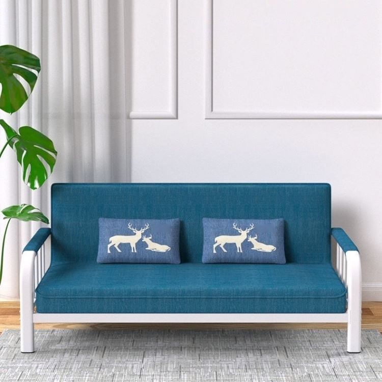 Eigentijdse vierkante arm slaapbank wasbare cabriolebank voor woonkamer