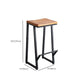 Juego de mesa de bar moderno, juego de altura de mostrador de madera maciza de 1/6 piezas para interior