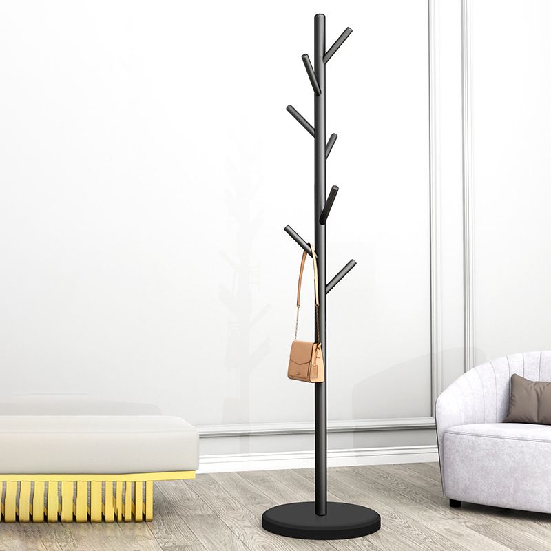 Designer -Metallbeschattierungs -Rack Marmor Bottomattrack mit Hooks Hall Tree