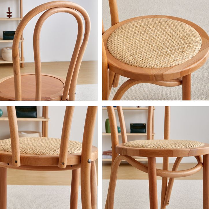 Contemporary Style Beech Wood Chairs Windsor Back Side Kitchen Dining Chairs Clearhalo ' kitchen&dining_furn' 'Dining Chairs' 'Dining Tables & Seating' 'dining_chair' 'furn' 'furn_dining_chair' 'Furniture' 'furniture_dining_chair' 'Kitchen & Dining Furniture' 'kitchen' 1200x1200_e40f3f84-5781-4d11-a654-2896b01e90b2