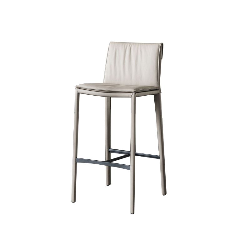 Sgabelli da bar rettangolo di sgabelli in metallo in stile nordico per soggiorno