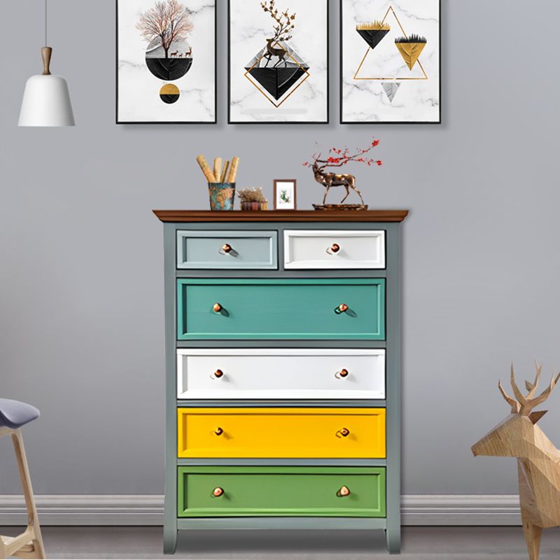 Vertical Nautical Wooden Storage Chest Bedroom Chest with Drawers Clearhalo 'Bedroom Furniture' 'Dressers & Chests' 'dressers_chests' 'furn' 'furn_dressers_chests' 'Furniture' 1200x1200_e412bdc7-6d70-46f5-84ac-515c43c00dd2