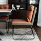 Minimalist Style Luxury Leather Dining Chairs Solid Back Upholstered Chairs Clearhalo ' kitchen&dining_furn' 'Dining Chairs' 'Dining Tables & Seating' 'dining_chair' 'furn' 'furn_dining_chair' 'Furniture' 'furniture_dining_chair' 'Kitchen & Dining Furniture' 'kitchen' 1200x1200_e416af92-c570-4c54-ab43-d84ce3111a13