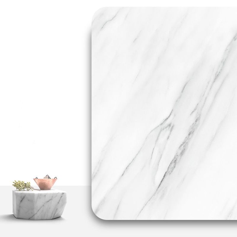 Rectangle Double Pedestal Dining Table Glam Faux Marble Table for Kitchen Clearhalo 'Dining Tables & Seating' 'Dining Tables' 'dining_table' 'furn' 'furn_dining_table' 'Furniture' 'Kitchen & Dining Furniture' 1200x1200_e4189474-5e4d-40dd-a787-a334017ca14d