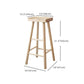Contemporary Wood Counter Bar Stool Backless Saddle Seat Bar Stool with Footrest Clearhalo 'Bar Furniture' 'Bar Stools' 'bar_stools' 'furn' 'furn_bar_stools' 'furniture_bar_stools' 'Kitchen & Dining Furniture' 'kitchen&dining_furn' 'kitchen' 'kitchen_furn' Furniture' 1200x1200_e419d56a-ee9b-41dd-9250-ece493906826