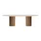 Pinewood Solid Wood Dining Table Modern Wood Color Double Pedestal Table for Dining Room Clearhalo ' dining_table' 'Dining Tables & Seating' 'Dining Tables' 'furn' 'furn_dining_table' 'Furniture' 'furniture_dining_table' 'Kitchen & Dining Furniture' 'kitchen&dining_furn' 'kitchen' 'kitchen_dining_table' 1200x1200_e41a00c1-14ba-435a-ad75-238f08e2b093