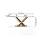Metal Traditional Luxury Rectangle Table White Sintered Stone Table for Dining Room Clearhalo ' dining_table' 'Dining Tables & Seating' 'Dining Tables' 'furn' 'furn_dining_table' 'Furniture' 'furniture_dining_table' 'Kitchen & Dining Furniture' 'kitchen&dining_furn' 'kitchen' 'kitchen_dining_table' 1200x1200_e41e32ff-2b53-4e8f-9e03-b04bcd187101