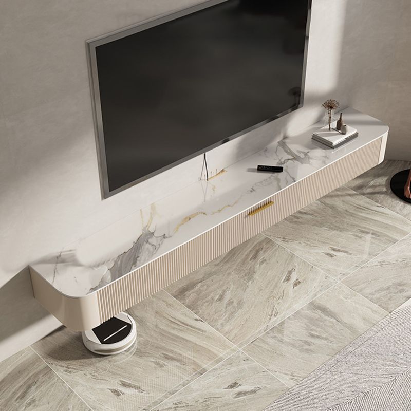Console portaoggetti chiusa Console multimediale TV mobile con cassetti