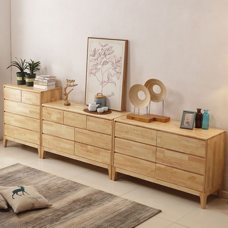 Rubberwood 15.4" D Accent Chest Drawers Included Storage Cabinet Clearhalo 'Cabinets & Chests' 'cabinets_chests' 'furn' 'furn_cabinets_chests' 'Furniture' 'Living Room Furniture' 1200x1200_e425348f-eb43-4b9b-bcff-90396da839ad
