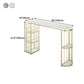 Rectangle Stone Bar Dining Table Traditional Luxury Bar Table with Sled Base Clearhalo 'Bar Furniture' 'Bar Tables' 'bar_tables' 'furn' 'furn_bar_tables' 'Furniture' 'furniture_bar_tables' 'Kitchen & Dining Furniture' 1200x1200_e43494e3-47cd-48ce-92ca-62c41ec02ebf