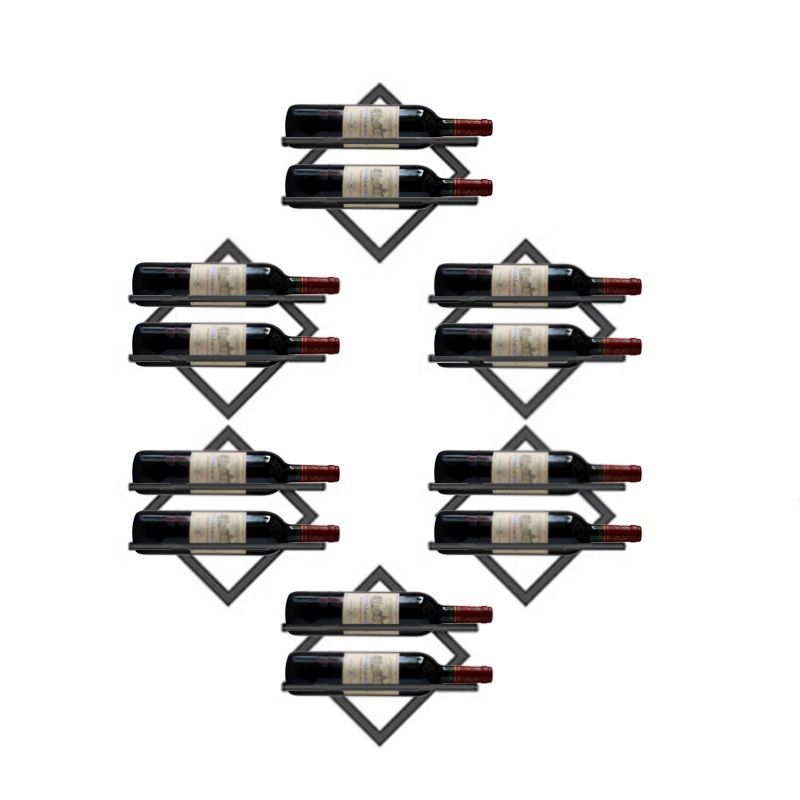 Wall Mounted Wine Holder Metal Home Wine Glass Stemware Rack Holder Clearhalo 'furn' 'furn_wine_racks' 'Furniture' 'Kitchen & Dining Furniture' 'Wine Racks' 'wine_racks' 1200x1200_e4379635-4952-465c-8716-0e7ea98875ec