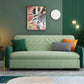 Modern Green Convertible Sofa Pillow Included Foldable Futon Sofa Bed