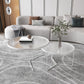Contemporary Round Glass Top Metal Cross Legs Nesting Coffee Table Clearhalo 'Coffee & Accent Tables' 'Coffee Tables' 'coffee_tables' 'furn' 'furn_coffee_tables' 'Furniture' 'Living Room Furniture' 1200x1200_e43af8c1-4e93-4203-b01f-45b50fb96273