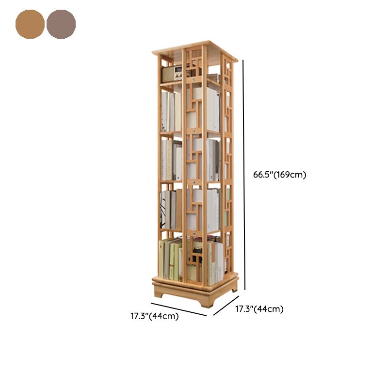Mid Century Modern Open Storage Bookcase with Shelves for Home Office Clearhalo 'Bookcases' 'furn' 'furn_bookcases' 'Furniture' 'Office Furniture' 1200x1200_e4414024-da1d-4e96-8d1b-51162e3d65ed
