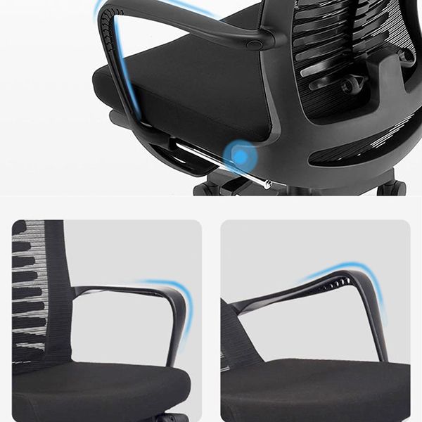 Modern Fixed Arms Office Chair Ergonomic Breathable AirGrid Chair Clearhalo 'furn' 'furn_office_chair' 'Furniture' 'Office Chairs' 'Office Furniture' 'office_chair' 1200x1200_e44225d7-3252-43d6-9b36-db54ccf98fc6