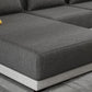L-Shape Pillowed Back Cushions Pillow Top Arm Sectional with Slipcovered Clearhalo 'furn' 'furn_sectionals' 'Furniture' 'furniture_sectionals' 'Living Room Furniture' 'Sectionals' 1200x1200_e442c08c-d2e0-415c-ac42-5f3d613590d8