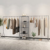 Moderner Kleiderbügel Metall ohne Delesse, freistehende Eingangs -Eingangs -Kit