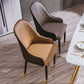 Glam Style Metal Dining Chairs Matte Finish Dining Arm Side Chair for Kitchen Clearhalo ' kitchen&dining_furn' 'Dining Chairs' 'Dining Tables & Seating' 'dining_chair' 'furn' 'furn_dining_chair' 'Furniture' 'furniture_dining_chair' 'Kitchen & Dining Furniture' 'kitchen' 1200x1200_e44794e0-14f6-46f8-bbe2-4d0ed1232ed5