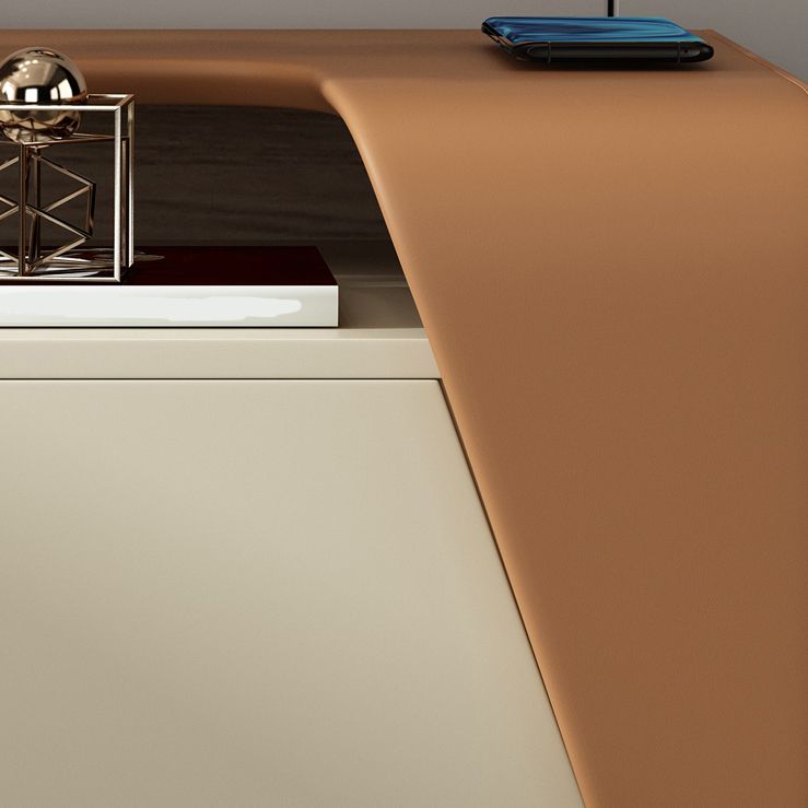 Gabinete de trineo de trineo de madera moderno de 19 "de altura de 19"