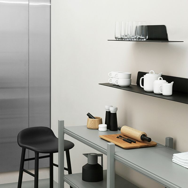 Scandinavian Metal Floating Bookcase 6" Wide Living Room Book Shelf Clearhalo 'Bookcases' 'furn' 'furn_bookcases' 'Furniture' 'Office Furniture' 1200x1200_e44c2f2d-4adf-4f6f-a913-f5ec77626a91