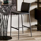 Modern Style Metal Bar Stool Footrest Counter Stool for Restaurant
