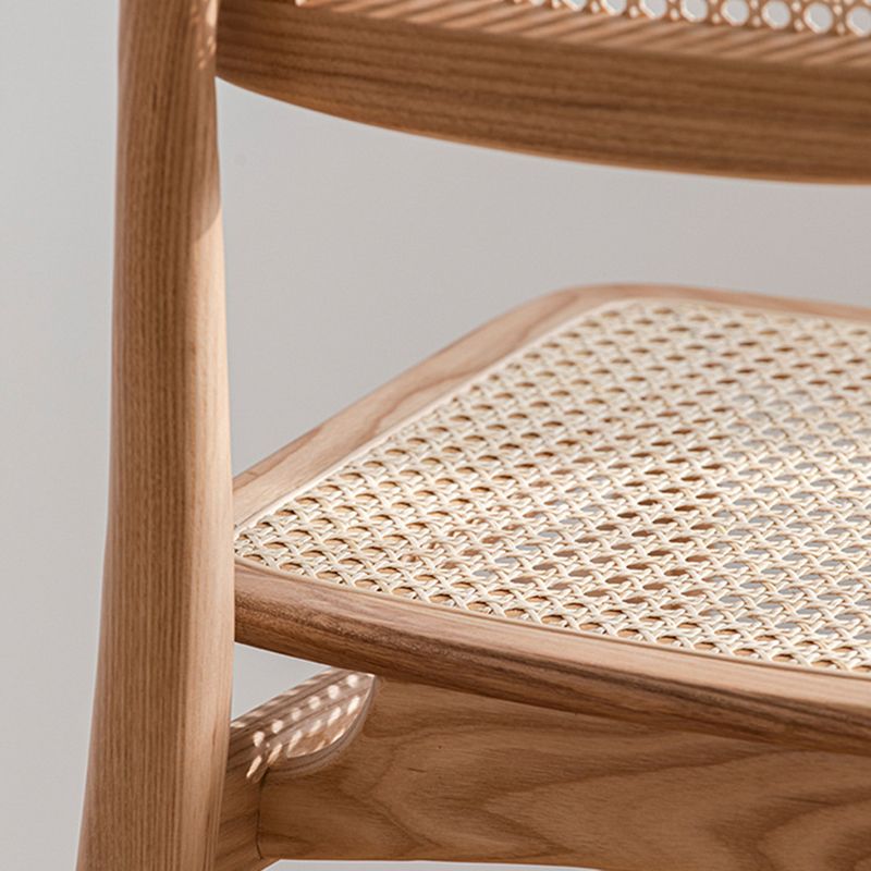 Chaise latéral moderne chaise de salle à manger sans bras massif pour usage domestique