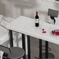 Marble Stone Indoor White Bistro Bar Table Storage Fixed Table Modern Counter Wine Table Clearhalo 'Bar Furniture' 'Bar Tables' 'bar_tables' 'Furniture' 'furniture_bar_tables' 'Kitchen & Dining Furniture' 'kitchen&dining_furn' 'kitchen' 1200x1200_e44ef20b-0722-4ad7-9880-e6f489a840c3