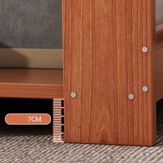 4 Legs Rectangular Coffee Table Made of Solid Wood in Wood/white/brown/gray Cocktail Table Clearhalo 'Coffee & Accent Tables' 'Coffee Tables' 'coffee_tables' 'Furniture' 'furniture_coffee_tables' 'Living Room Furniture' 1200x1200_e4505107-5392-407c-9491-7a084d46162a