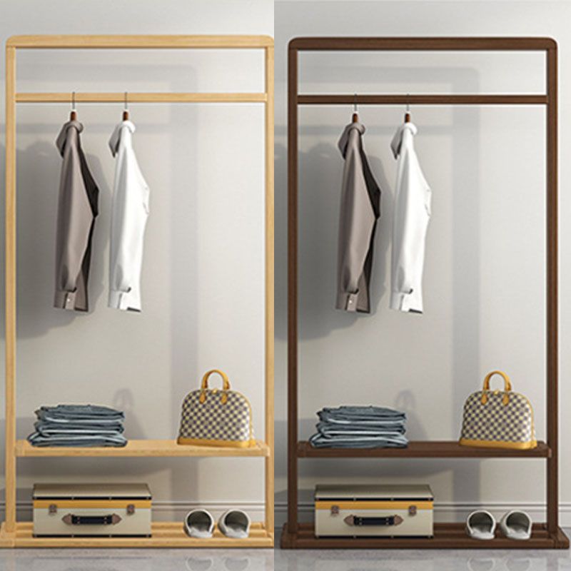 Zeitgenössischer Stil Kleiderbügel Massivholz Regale Design -Schackträger für Wohnzimmer