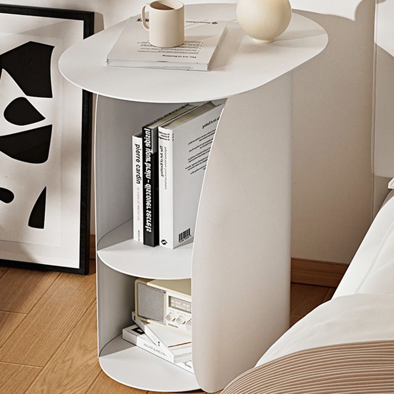 20,5 "W x 22" H Iron Torgente Modern Accent Table Comobilismo con 3-RASSE per soggiorno